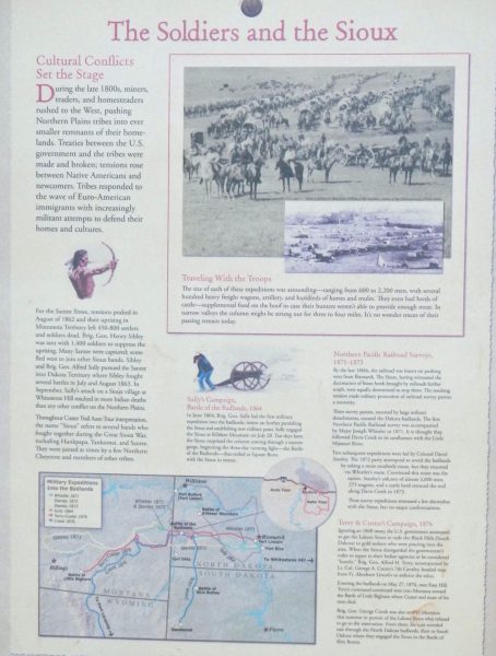 THE SOLDIERS AND THE SIOUX WAR MEMORIAL PLAQUE