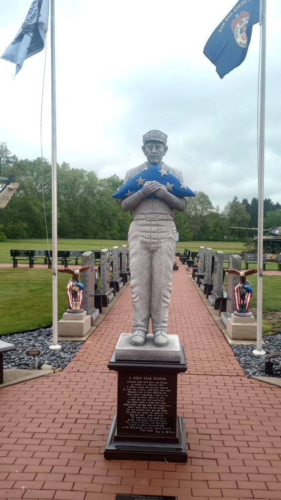 A GOLD STAR FATHER MEMORIAL