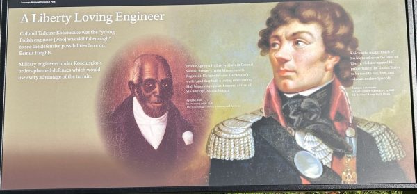 A LIBERTY LOVING ENGINEER REVOLUTIONARY WAR MEMORIAL PANEL