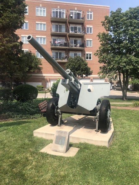 AMERICAN LEGION POST 190 ARMED FORCES MEMORIAL CANNON
