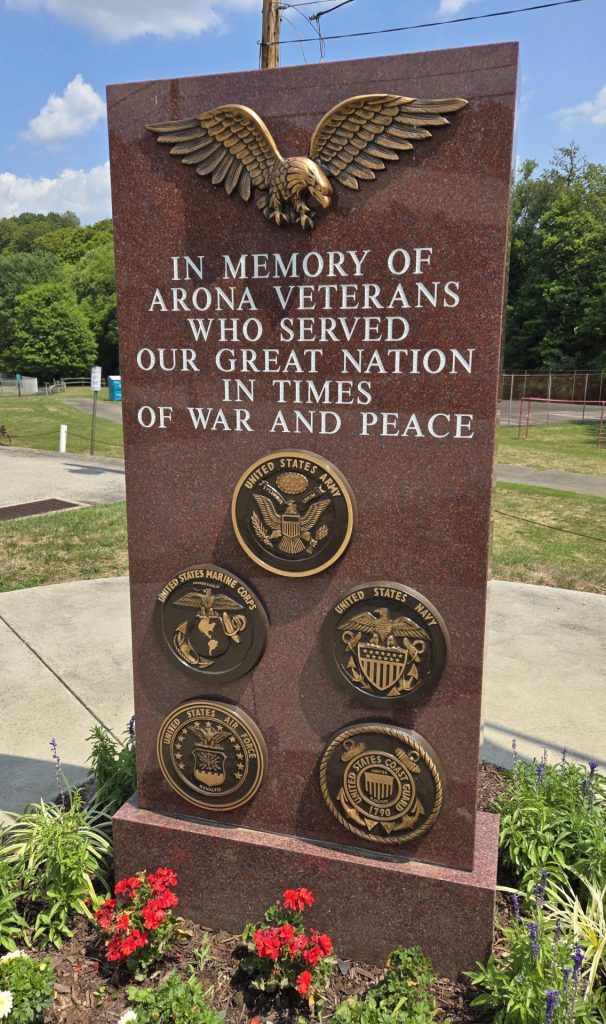 ARONA VETERANS MEMORIAL FRONT