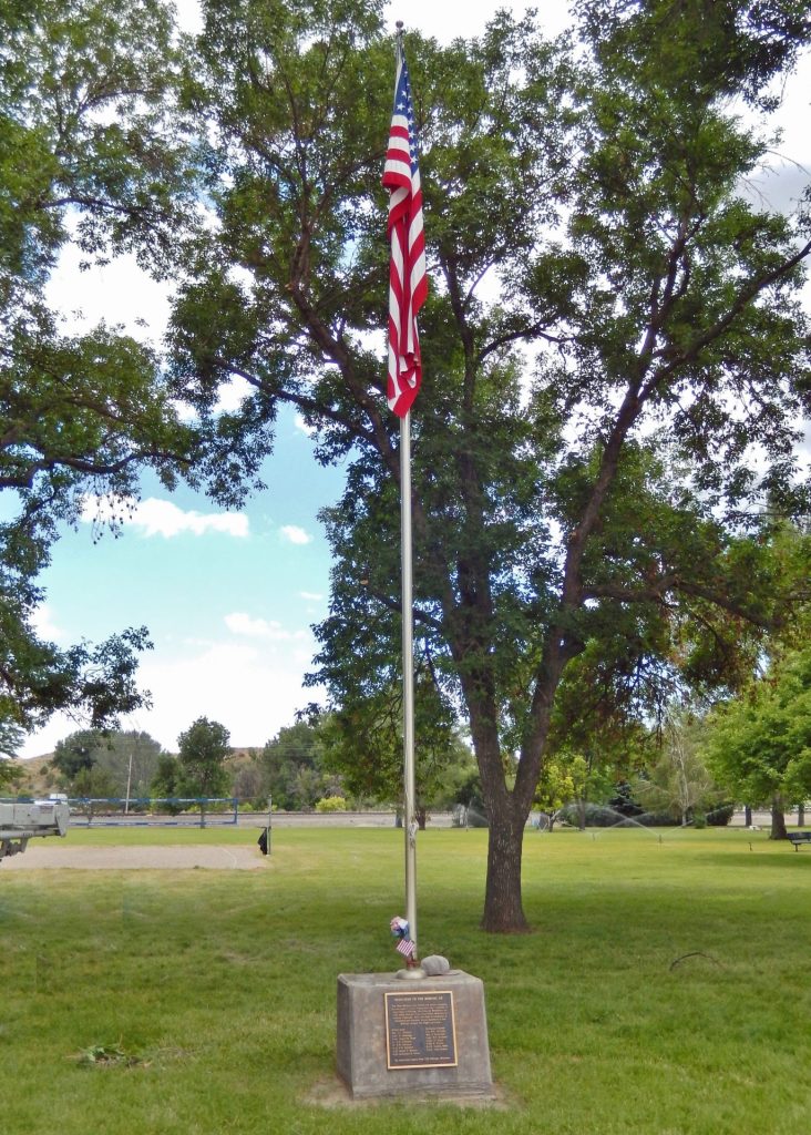 C-119 “FLYING BOX CAR” CRASH MEMORIAL FLAGPOLE