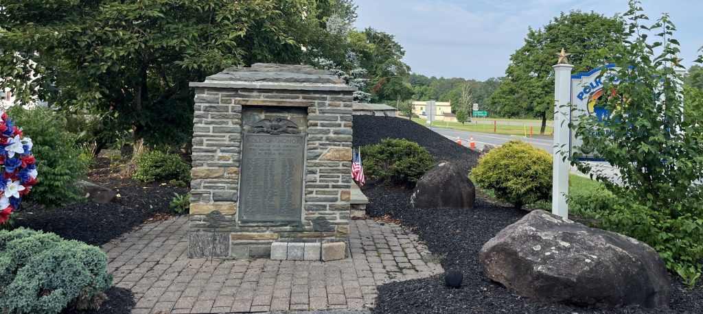 CITIZENS OF POLK TOWNSHIP ROLL OF HONOR WORLD WAR II MEMORIAL