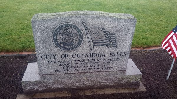 CITY OF CUYAHOGA FALLS WAR MEMORIAL