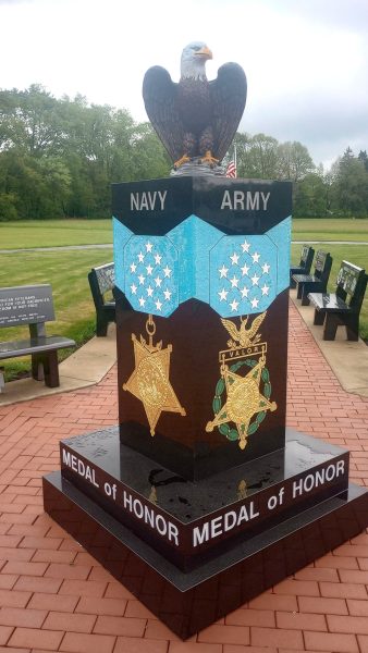CLINTON MEDAL OF HONOR WAR MEMORIAL FRONT