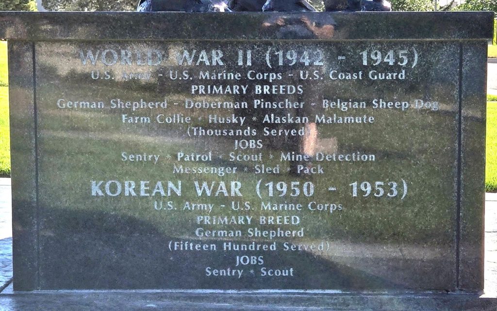 COLORADO WAR DOG MEMORIAL STONE B