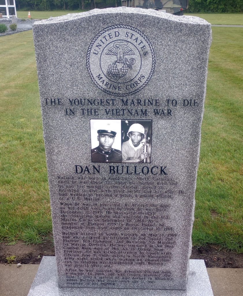 DAN BULLOCK WAR MEMORIAL