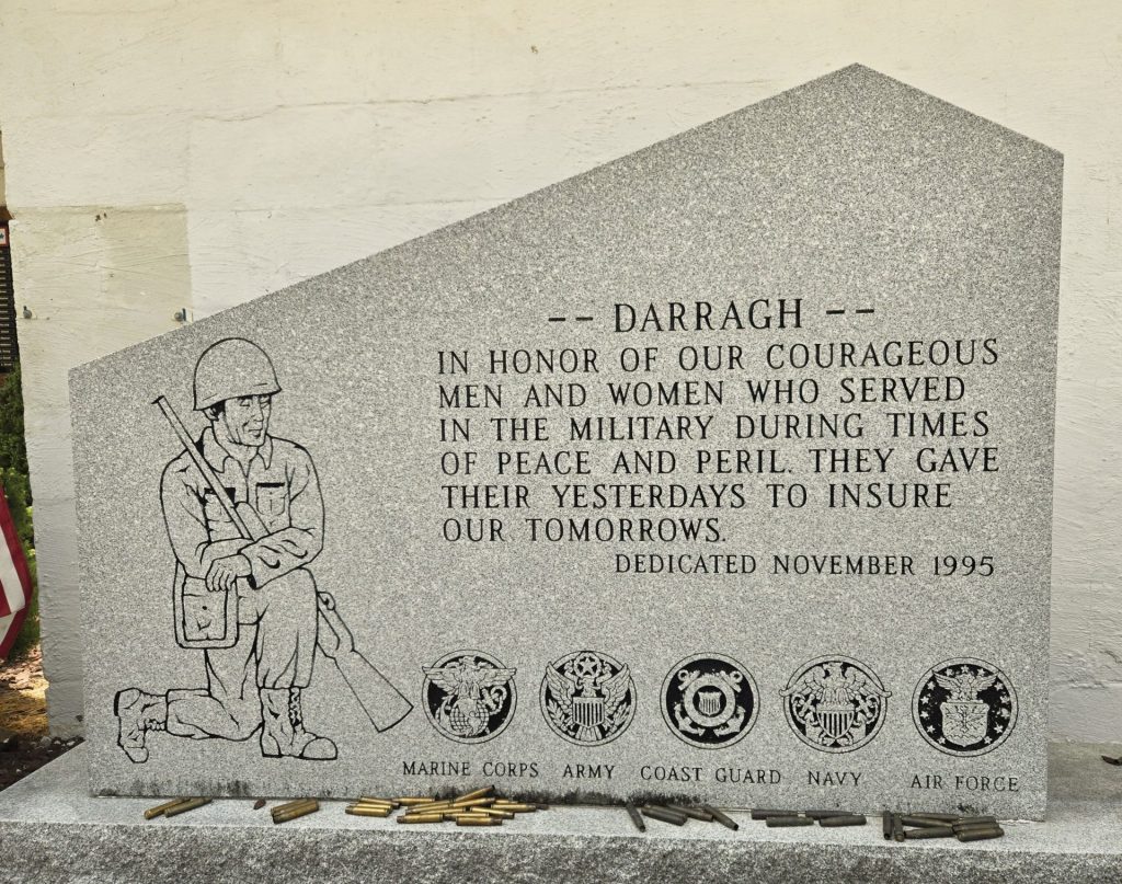 DARRAGH VETERANS MEMORIAL