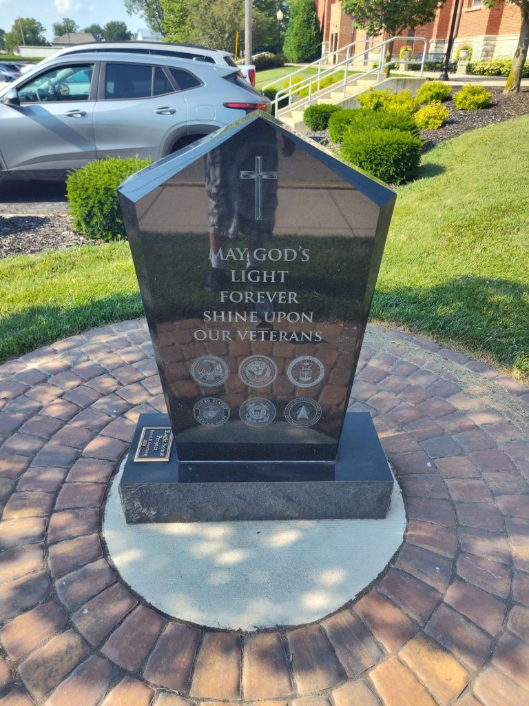 EAGLE SCOUT PROJECT VETERANS MEMORIAL FRONT