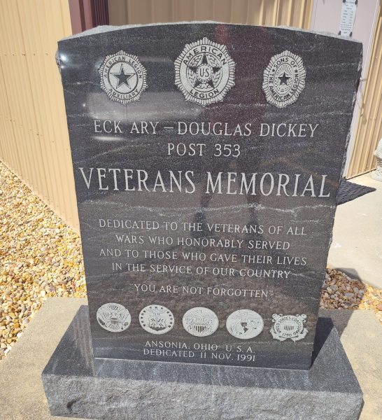 ECK ARY-DOUGLAS DICKEY POST 353 VETERANS MEMORIAL
