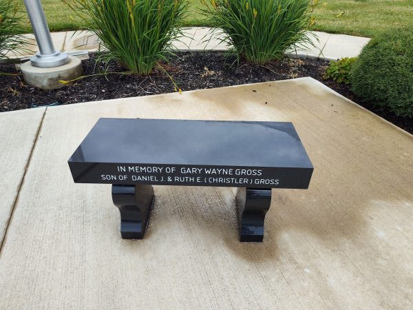 GARY WAYNE GROSS WAR MEMORIAL BENCH