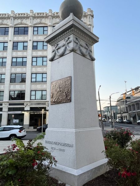 GENERAL PHILIP SHERIDAN WAR MEMORIAL SIDE B
