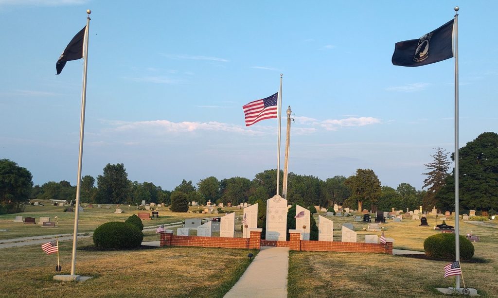 IN MEMORY OF ALL WHO SERVED DEDICATED TO POW’S & MIA’S WAR MEMORIAL