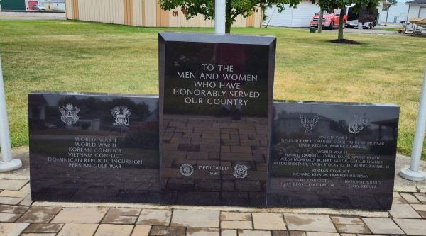 JACKSON CENTER WAR VETERANS MEMORIAL