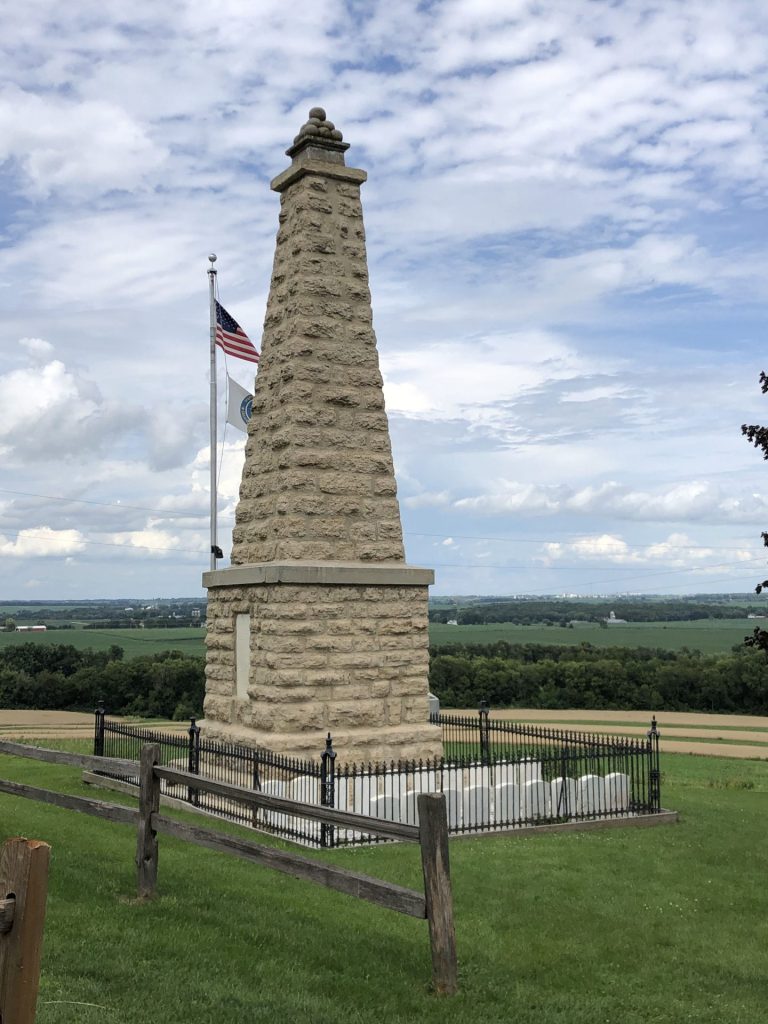 KELLOGGS GROVE BATTLEFIELD MEMORIAL