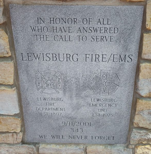 LEWISBURG FIRE/EMS 9/11/2001