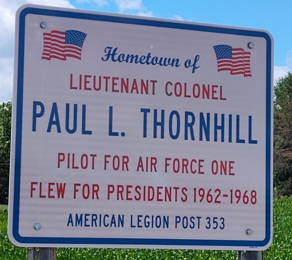 LIEUTENANT COLONEL PAUL L. THORNHILL MEMORIAL PLAQUE