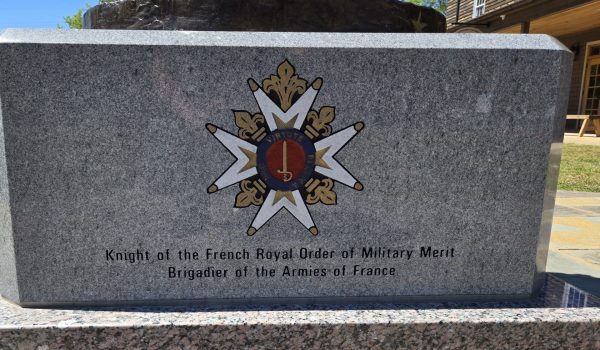 MAJOR GENERAL JOHANN DE KALB REVOLUTIONARY WAR MEMORIAL STONE D