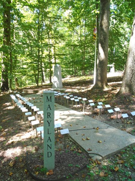 MARYLAND MEDAL OF HONOR WAR MEMORIAL GROVE