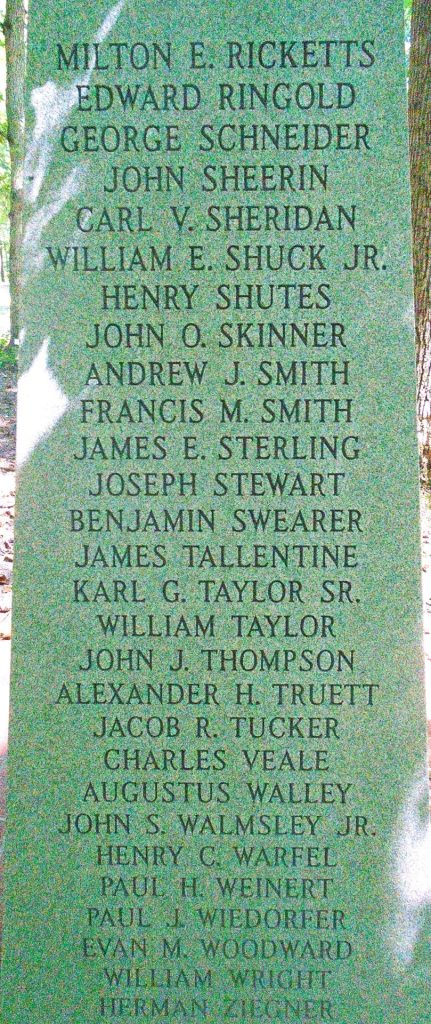 MARYLAND MEDAL OF HONOR WAR MEMORIAL STONE C