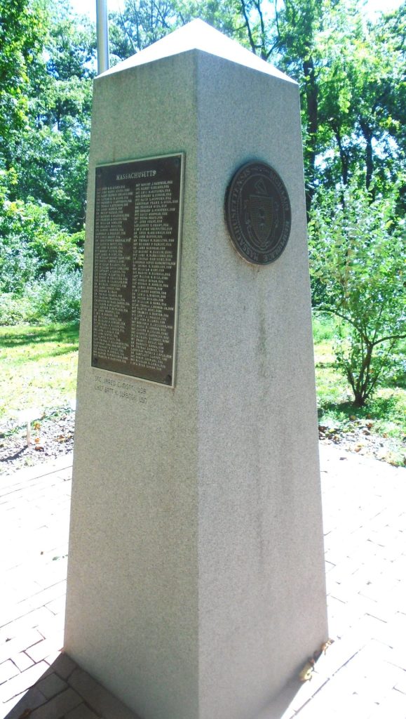 MASSACHUSETTS MEDAL OF HONOR WAR MEMORIAL
