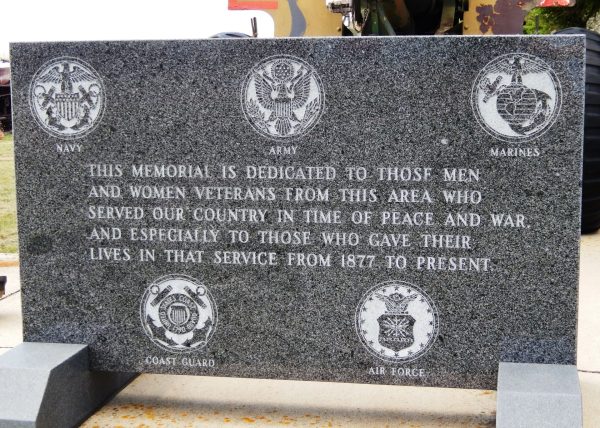 MCCONE COUNTY VETERANS MEMORIAL STONE