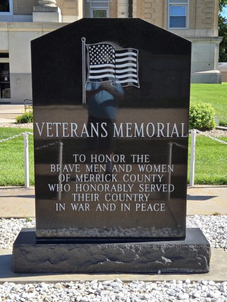 MERRICK COUNTY VETERANS MEMORIAL FRONT