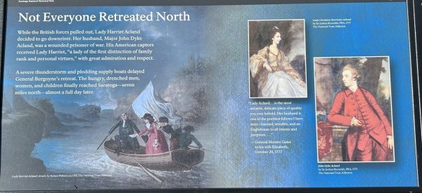 NOT EVERYONE RETREATED NORTH REVOLUTIONARY WAR MEMORIAL PANEL