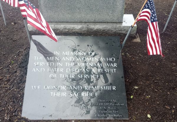 OVMP VIETNAM WAR WHO DIED LATER AS A RESULT OF THEIR SERVICE MEMORIAL STONE