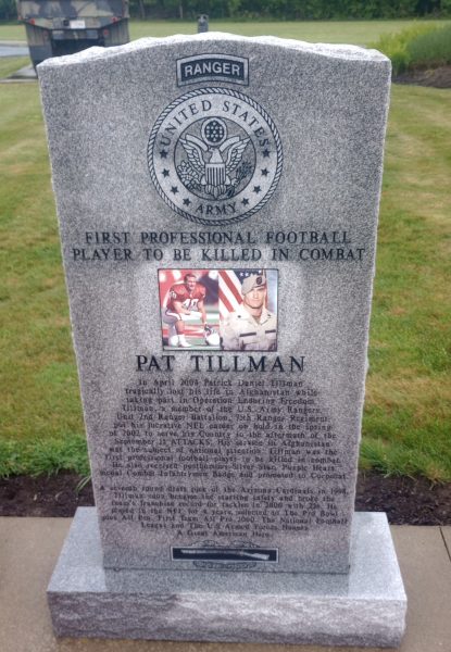 PAT TILLMAN WAR MEMORIAL