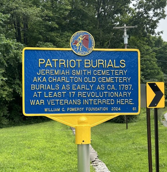 PATRIOTIC BURIALS JEREMIAH SMITH CEMETERY REVOLUTIONARY WAR MEMORIAL MARKER