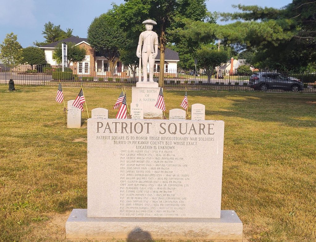 PATRIOT SQUARE REVOLUTIONARY WAR MEMORIAL