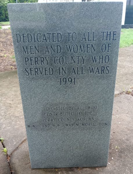 PERRY COUNTY WAR VETERANS MEMORIAL