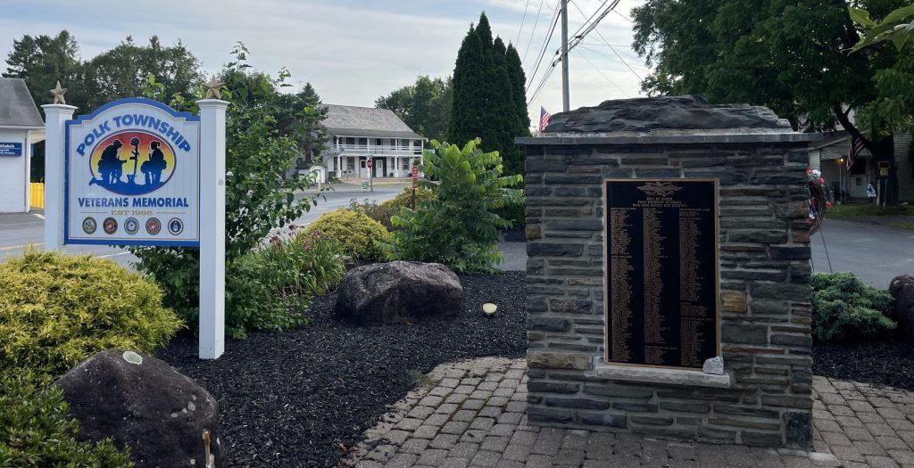 POLK TOWNSHIP VETERANS ROLL OF HONOR MEMORIAL