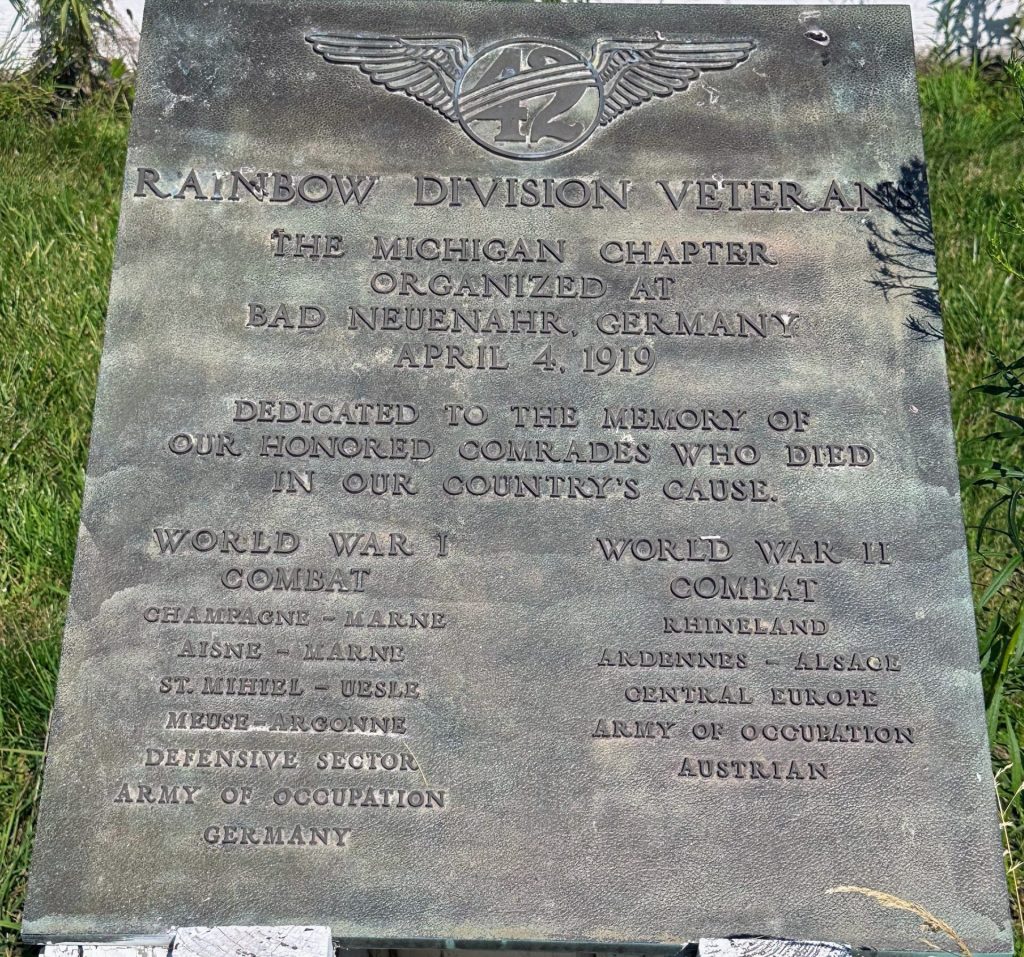 RAINBOW DIVISION VETERANS WAR MEMORIAL