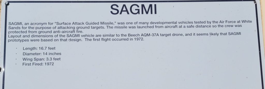 SAGMI MISSILE MEMORIAL PLAQUE
