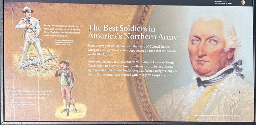 THE BEST SOLDIERS IN AMERICA’S NORTHERN ARMY REVOLUTIONARY WAR MEMORIAL PANEL