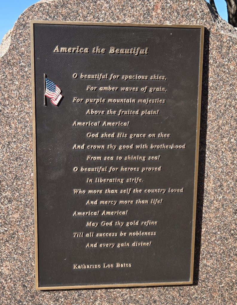 THE FREEDOM MEMORIAL PLAQUE B