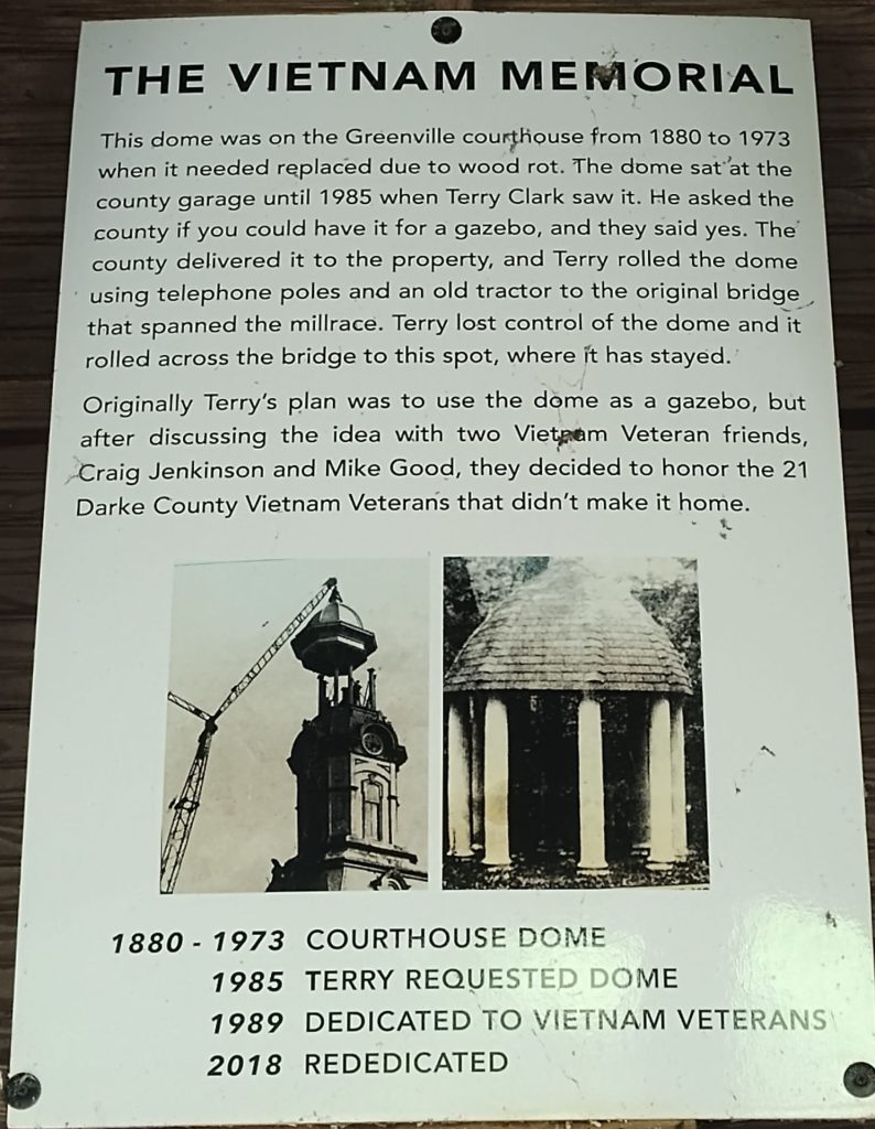 THE VIETNAM MEMORIAL PLAQUE