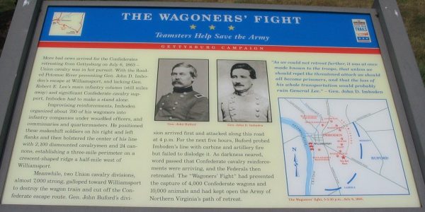 THE WAGONERS’ FIGHT WAR MEMORIAL PANEL
