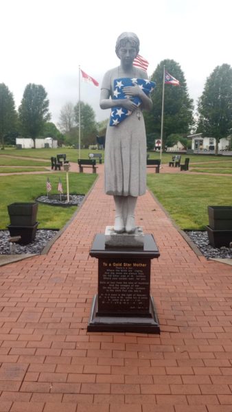 TO A GOLD STAR MOTHER MEMORIAL