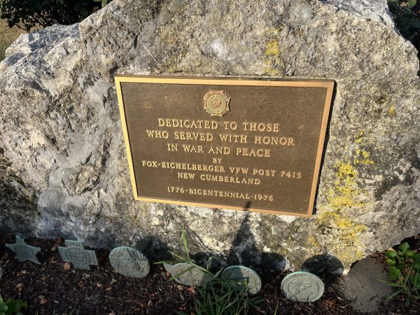 VFW POST 7415 VETERANS MEMORIAL PLAQUE