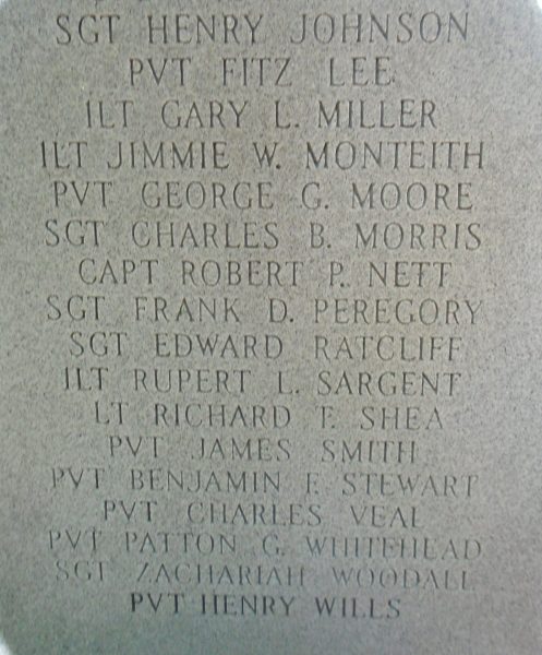 VIRGINIA MEDAL OF HONOR WAR MEMORIAL STONE C