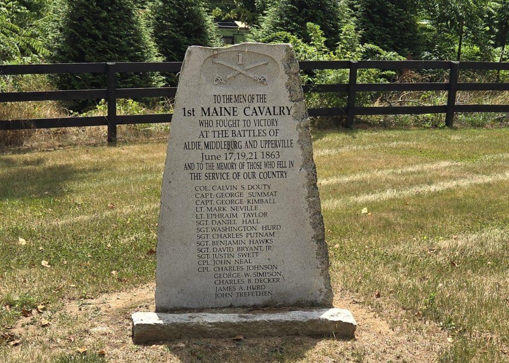 1ST MAINE CAVALRY WAR MEMORIAL