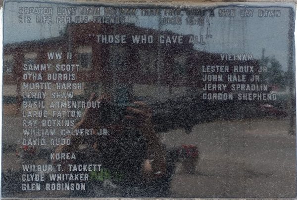 ALGER-MARION TOWNSHIP VETERANS MEMORIAL WALL SECTION G