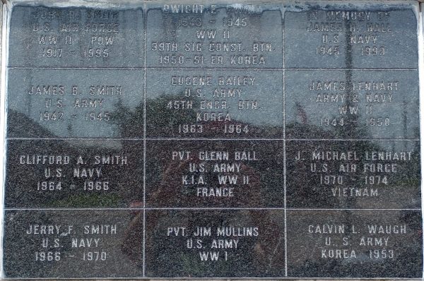 ALGER-MARION TOWNSHIP VETERANS MEMORIAL WALL SECTION L