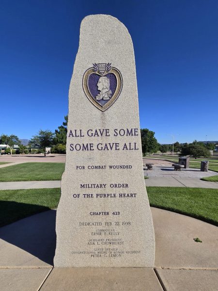 ALL GAVE SOME SOME GAVE ALL FOR COMBAT WOUNDED WAR MEMORIAL