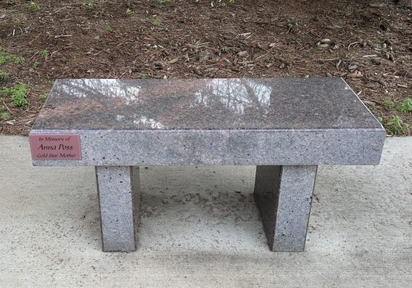 AMERICAN LEGION POST 88 ALL AMERICAN VETERANS MEMORIAL BENCH