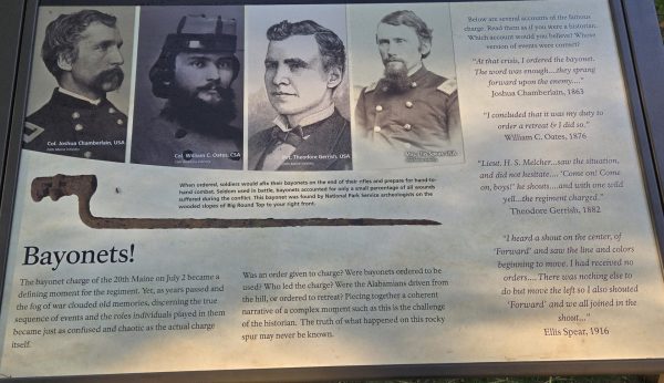 BAYONETS! WAR MEMORIAL PANEL