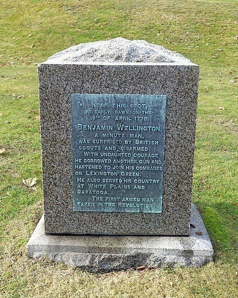 BENJAMIN WALLINGTON REVOLUTIONARY WAR MEMORIAL